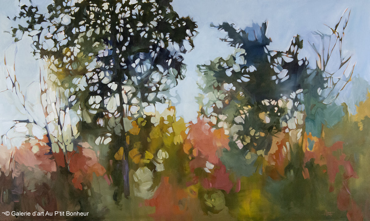 Holly Ann Friesen, artiste peintre | Oeuvres disponibles  | Galerie d'art Au P'tit Bonheur