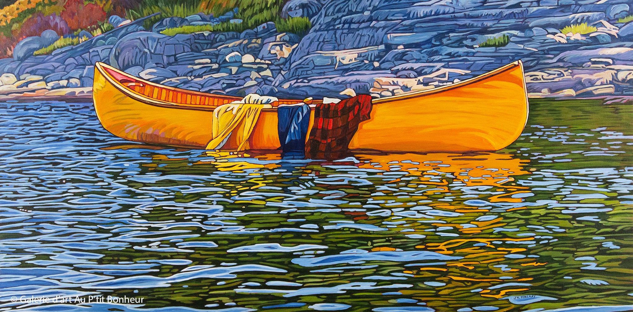 Janet K. MacKay, artiste peintre | Oeuvres disponibles  | Galerie d'art Au P'tit Bonheur