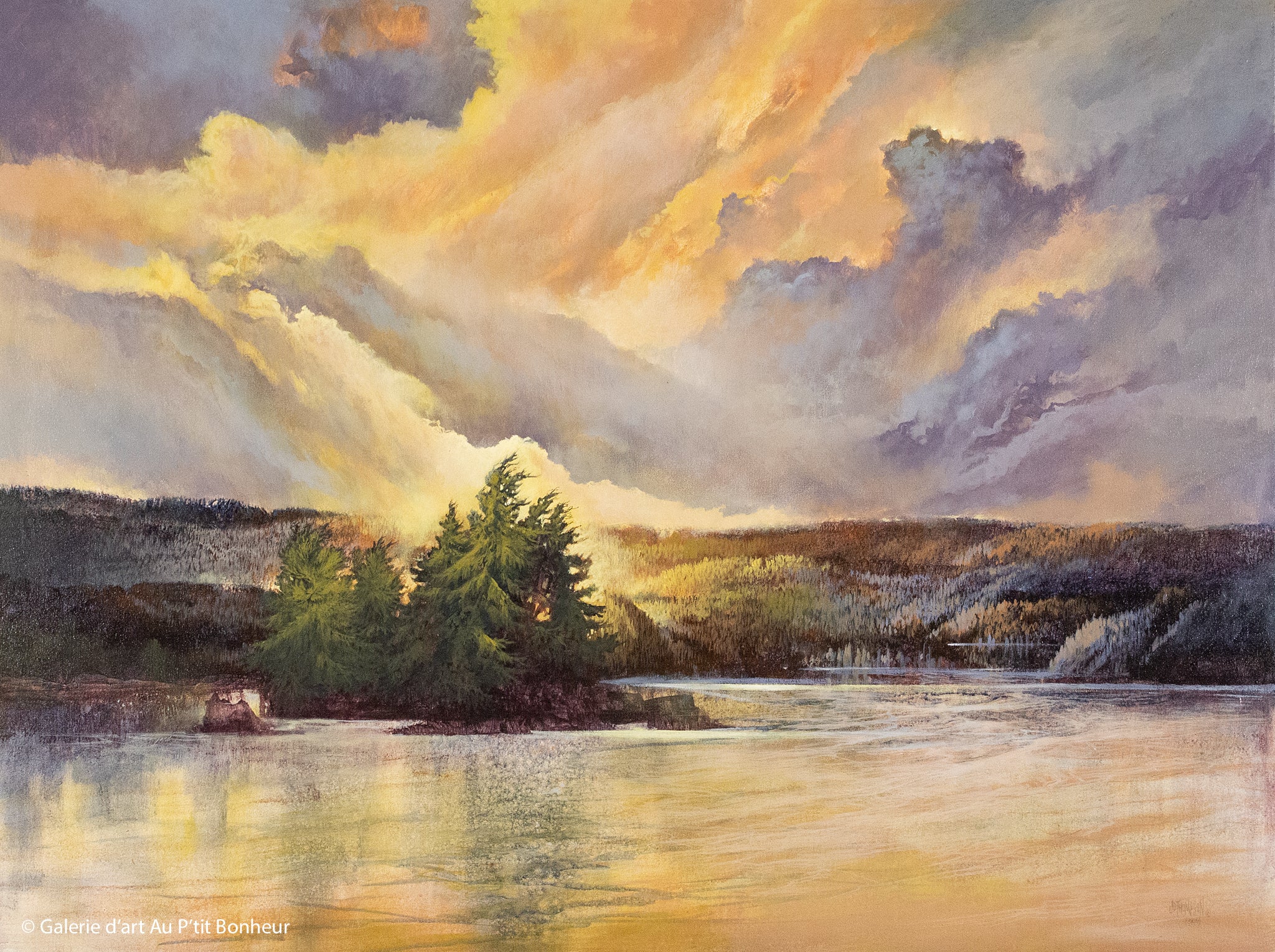 J. Douglas Thompson, artiste peintre | Oeuvres disponibles  | Galerie d'art Au P'tit Bonheur