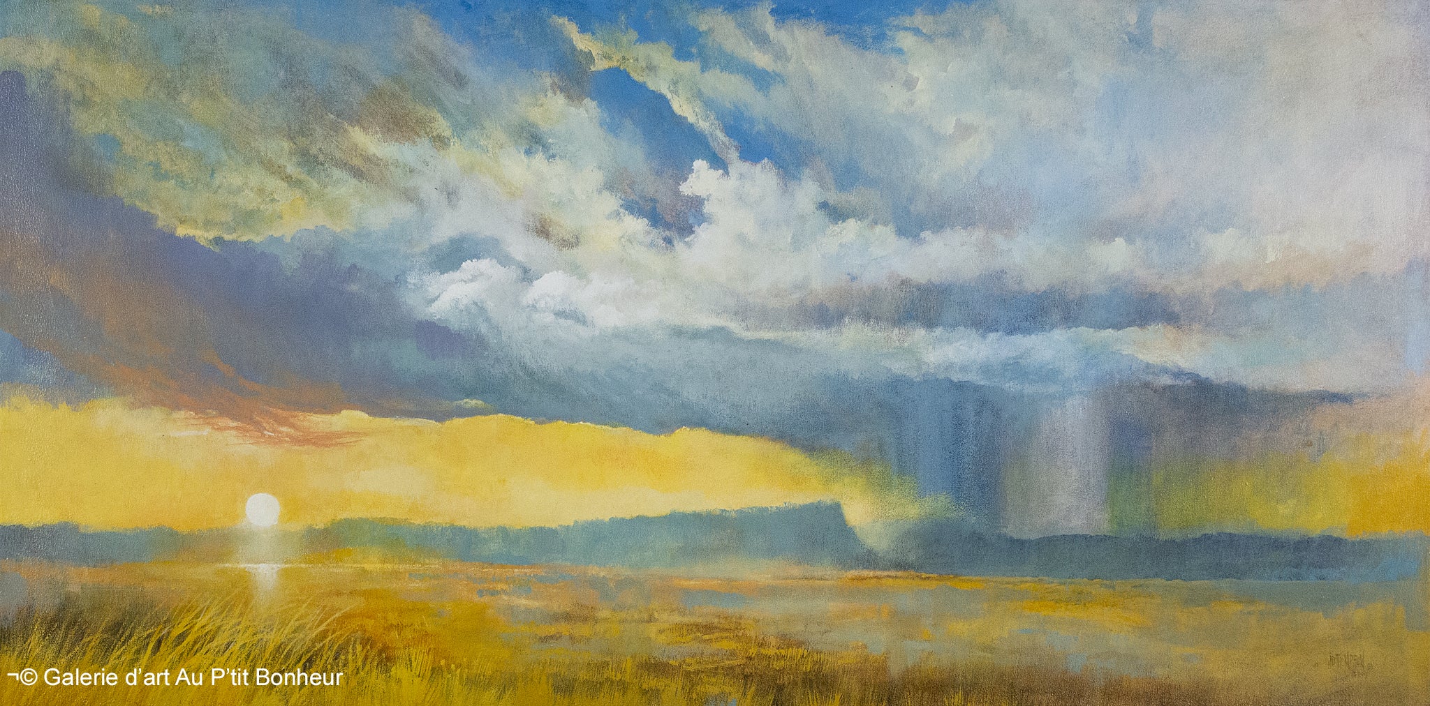 J. Douglas Thompson | Shower at Sunset