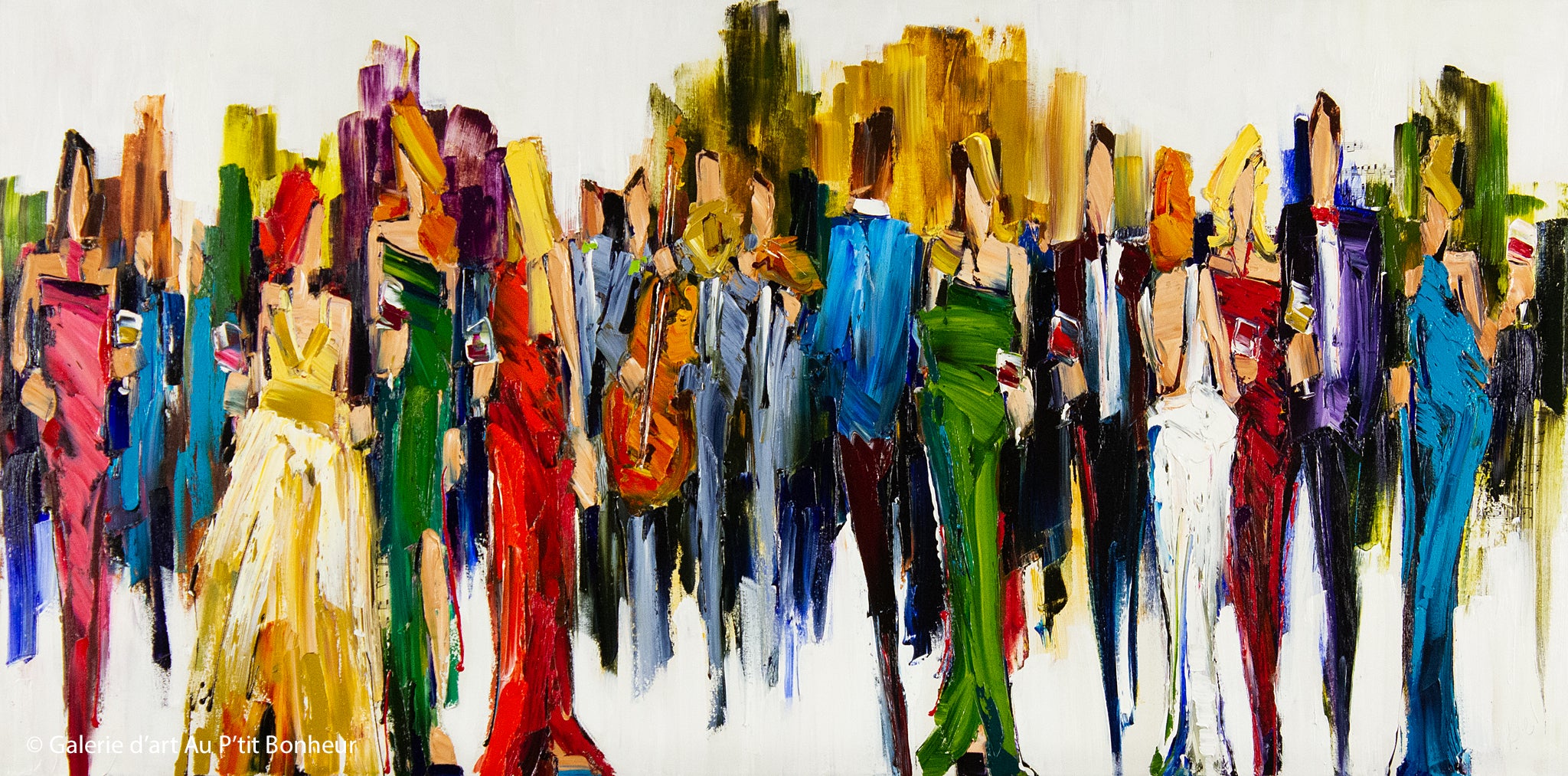 Kimberly Kiel, artiste peintre | Oeuvres disponibles  | Galerie d'art Au P'tit Bonheur