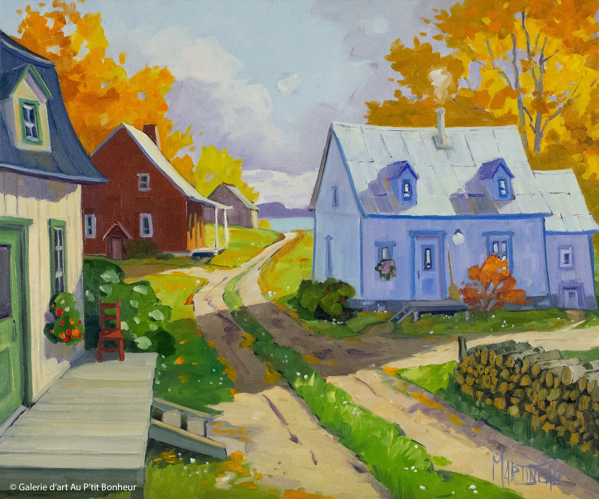 Louise Martineau | Rang privé, Les Éboulements