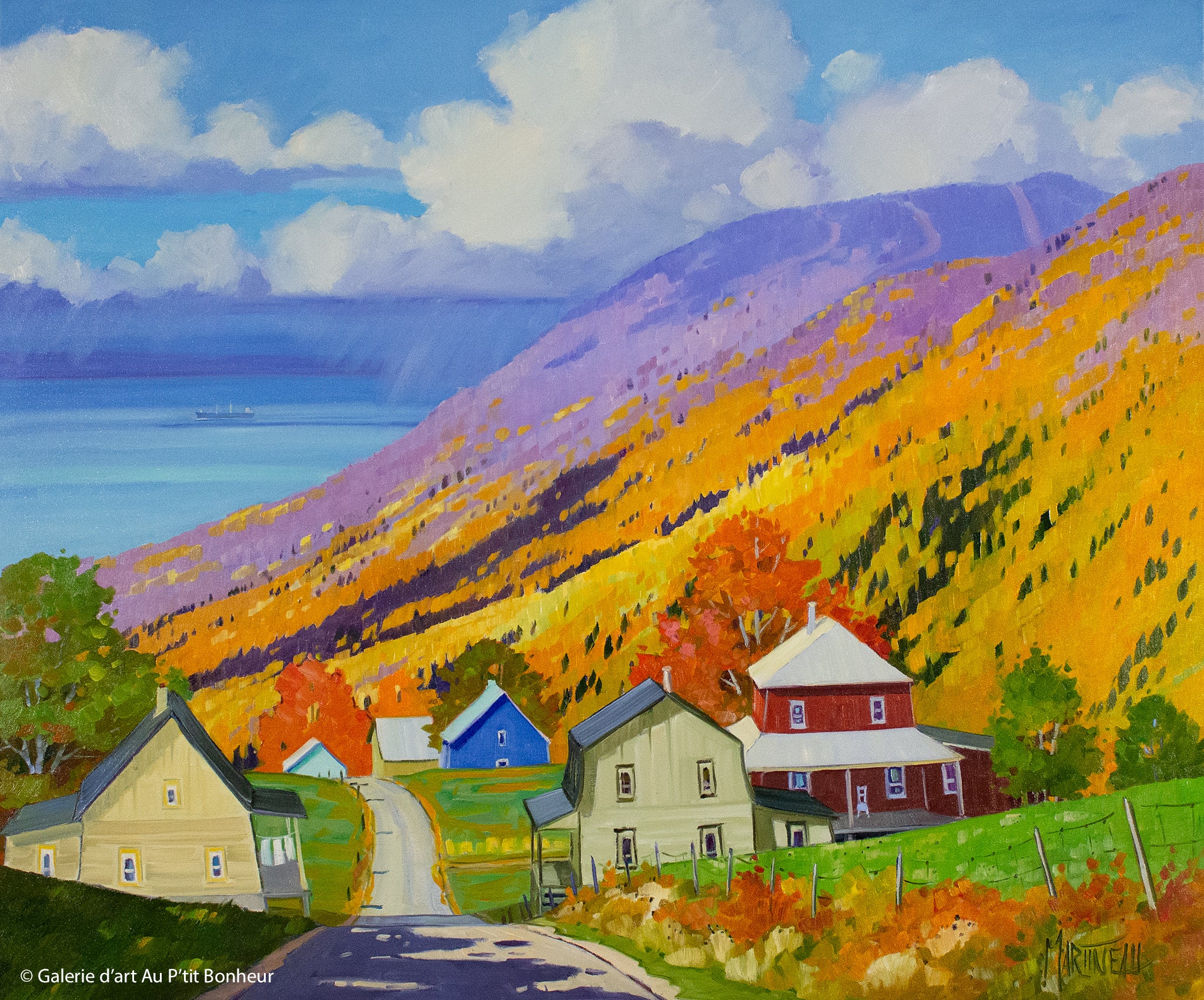 Louise Martineau | Les montagnes de Petite-Rivière-Saint-François