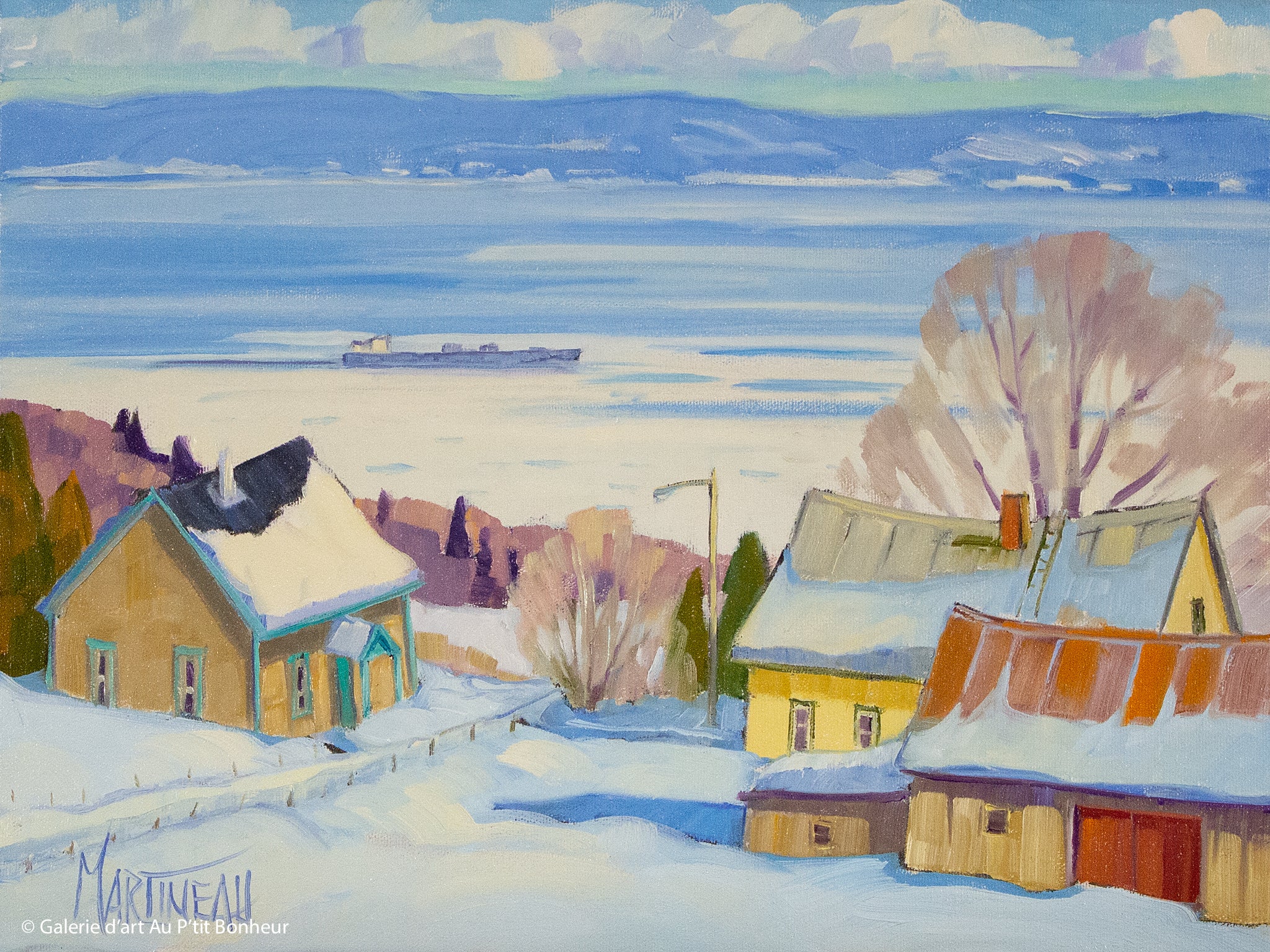 Louise Martineau | Rang de la Sapinière, Les Éboulements