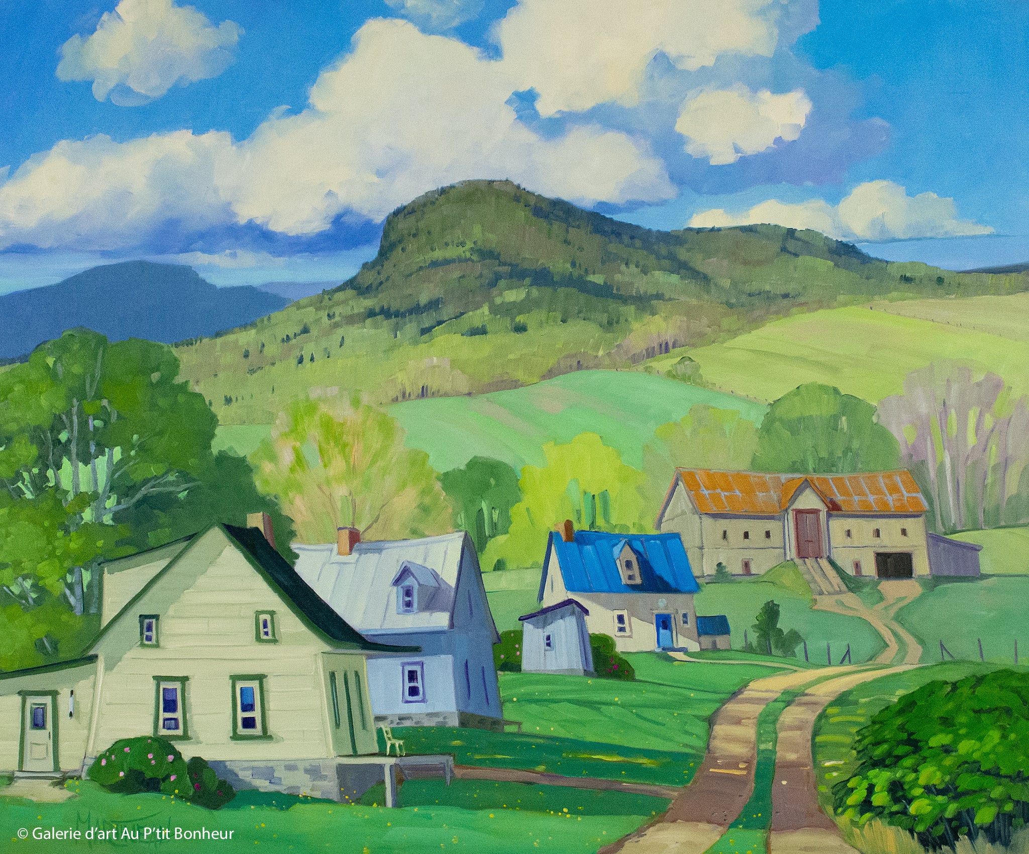 Louise Martineau | Verts tendres du Printemps