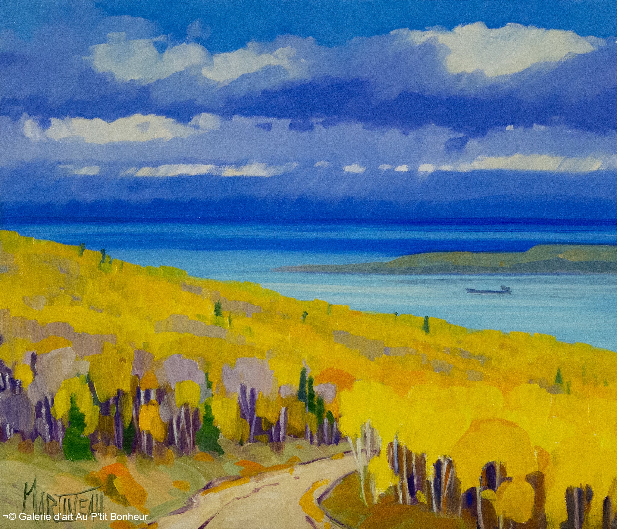 Louise Martineau | Montagne de bouleaux