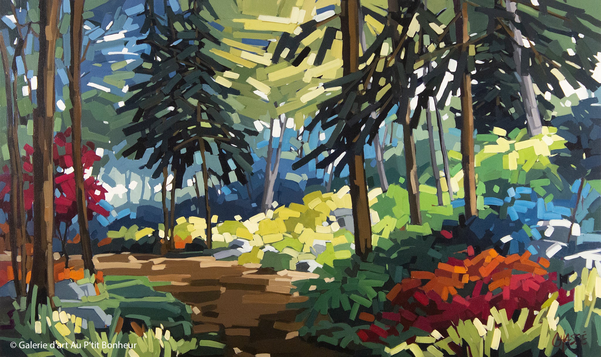 Martine Chassé, artiste peintre | Oeuvres disponibles  | Galerie d'art Au P'tit Bonheur