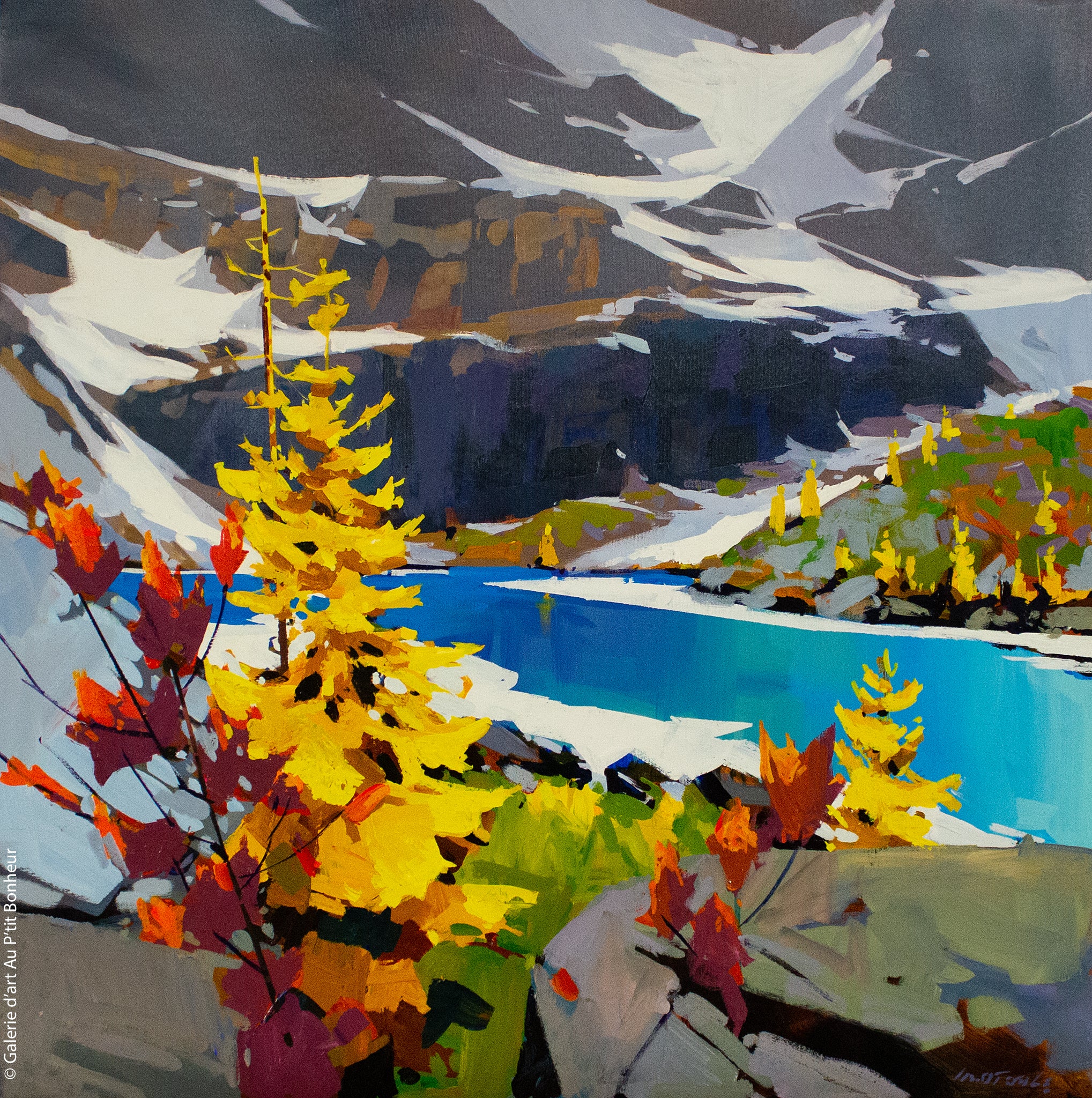 Michael OToole | Striking Colours at Lake Oesa (circa 2014) – Galerie d ...