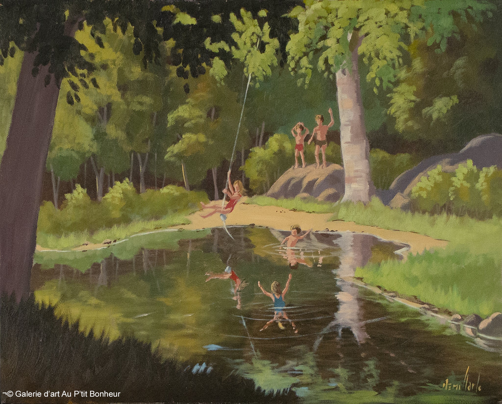 Rémi Clark | La corde à Tarzan (1988)