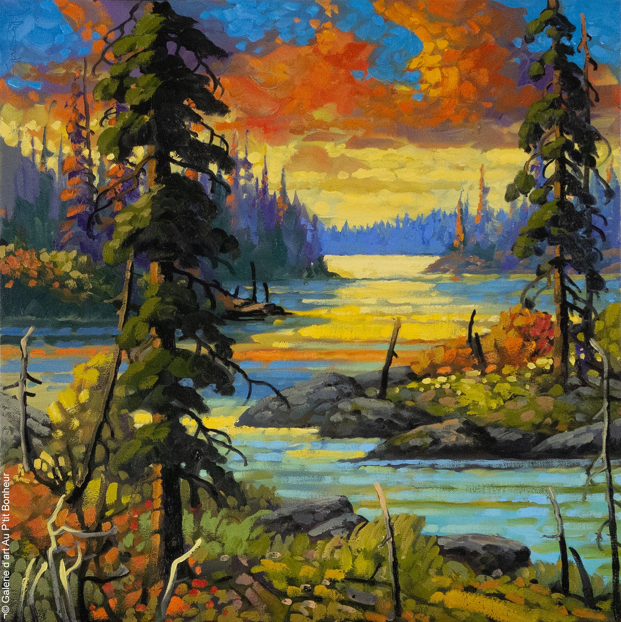 Rod Charlesworth | Sunset Blue Horizon