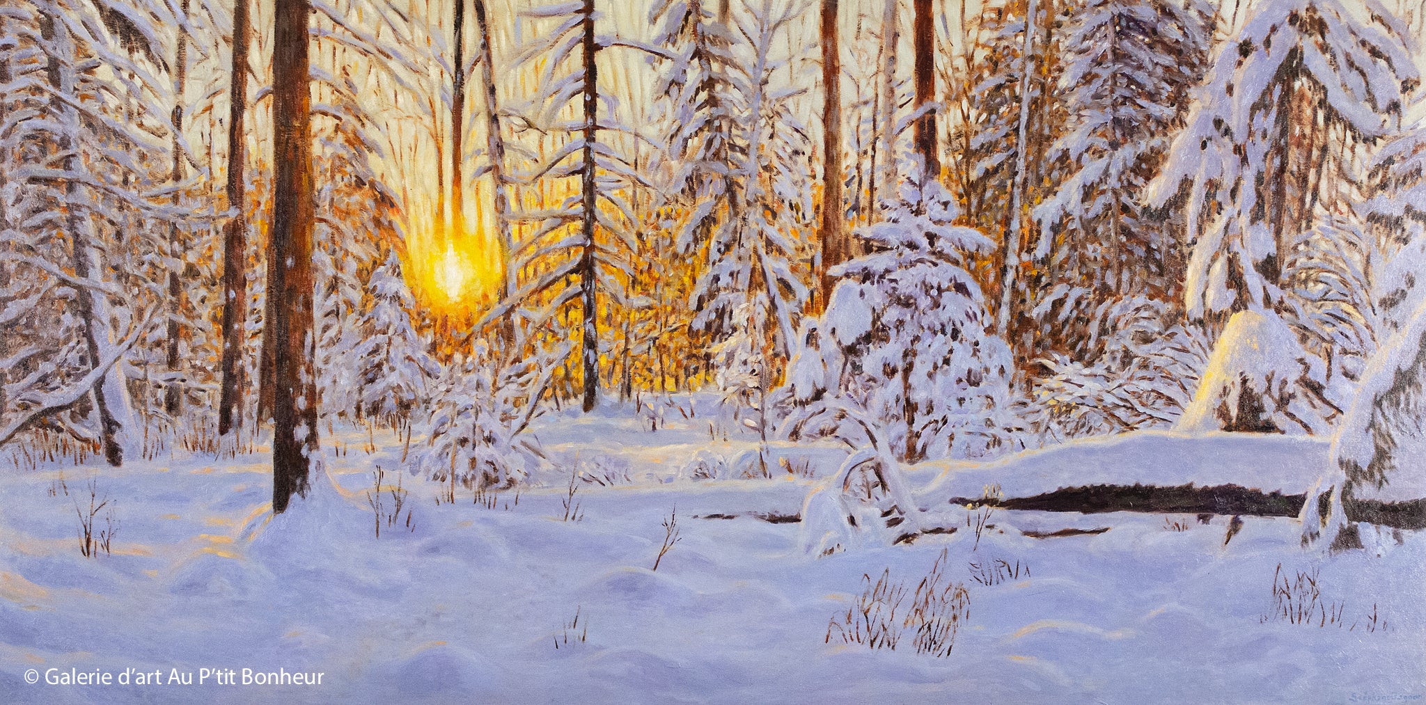 Stéphane Gagnon, artiste peintre | Oeuvres disponibles  | Galerie d'art Au P'tit Bonheur