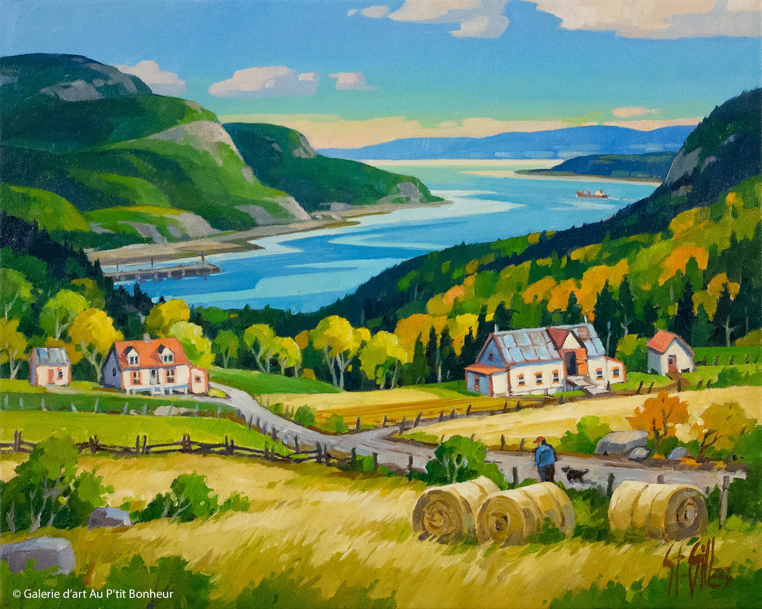 St-Gilles, artiste peintre | Oeuvres disponibles  | Galerie d'art Au P'tit Bonheur