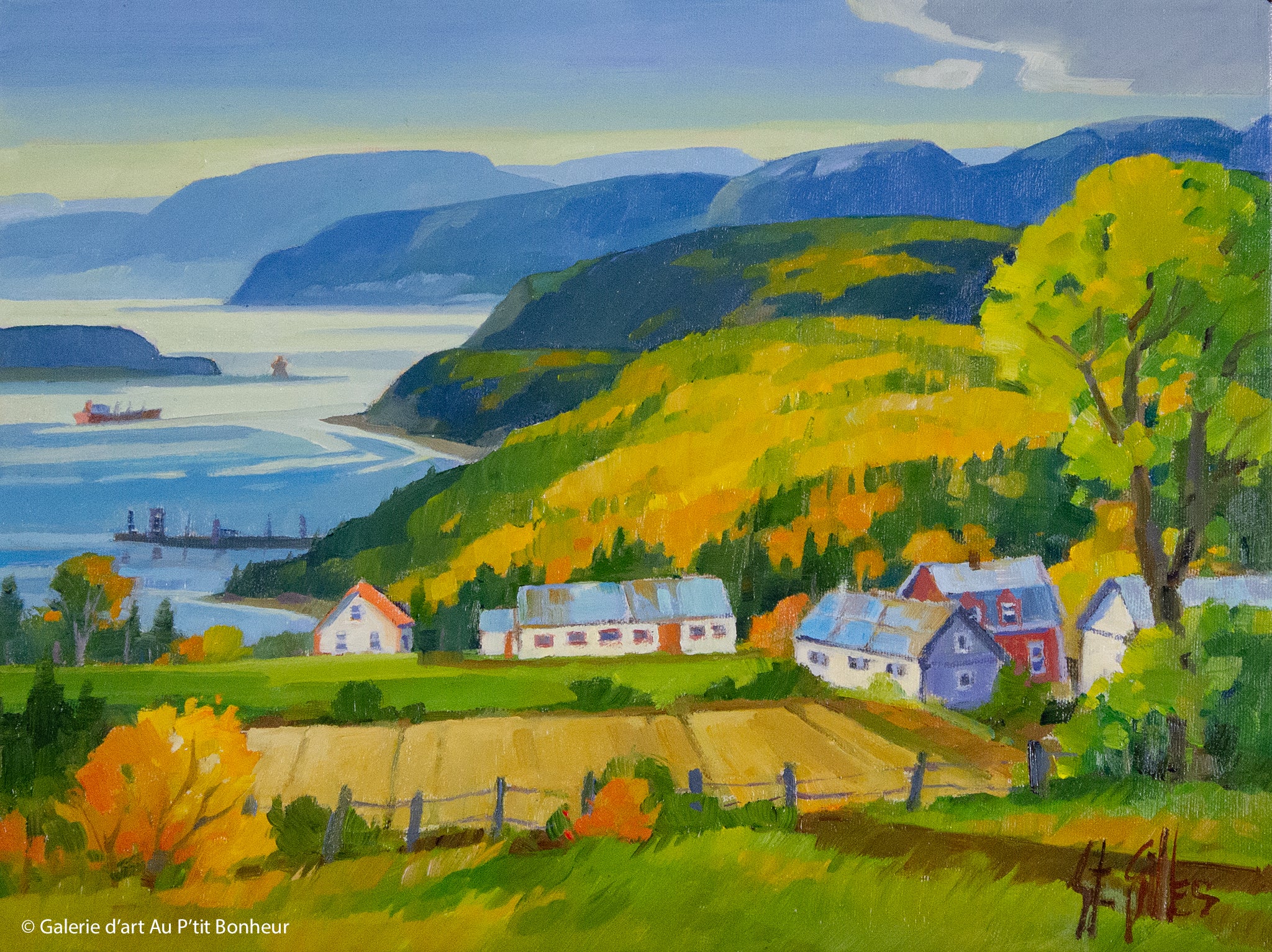 St-Gilles | Octobre sur le Plateau, Les Éboulements