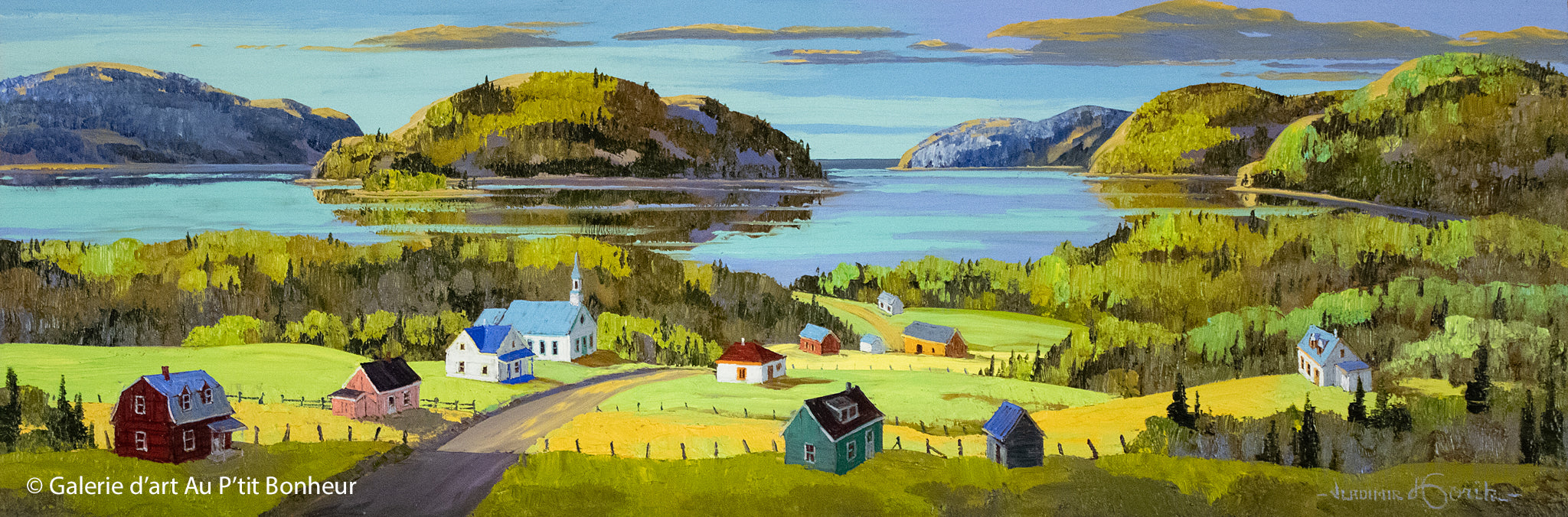 Vladimir Horik | La Baie des Rochers en Charlevoix (1996)