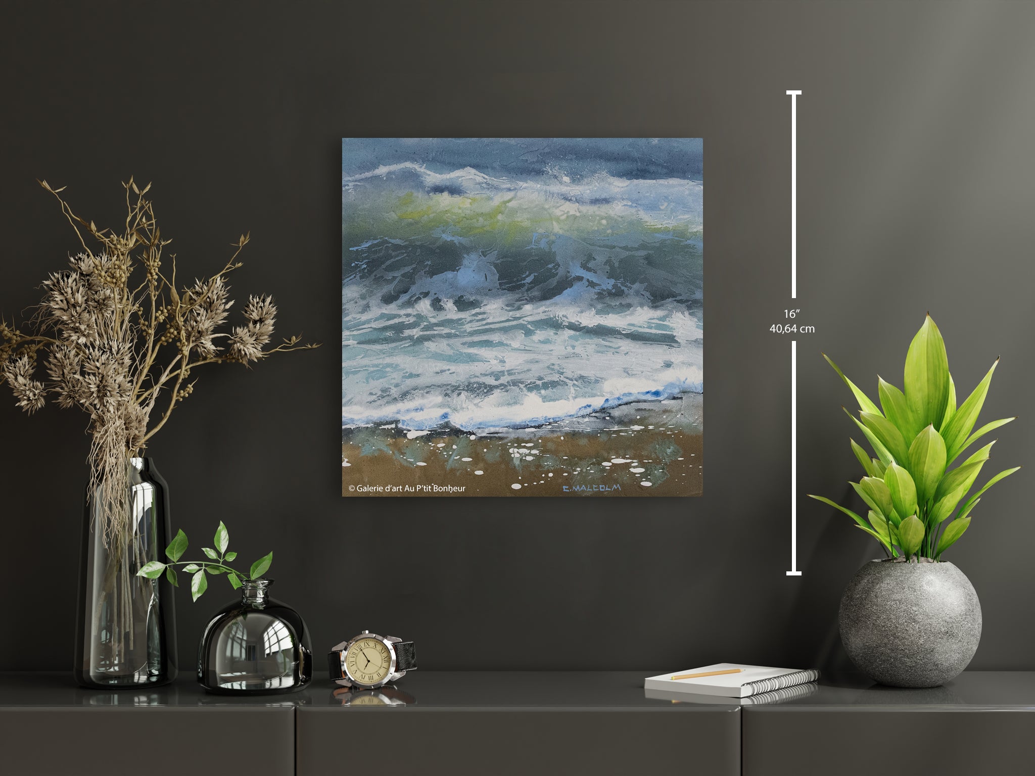 Carole Malcolm | Shoreline Study 14222