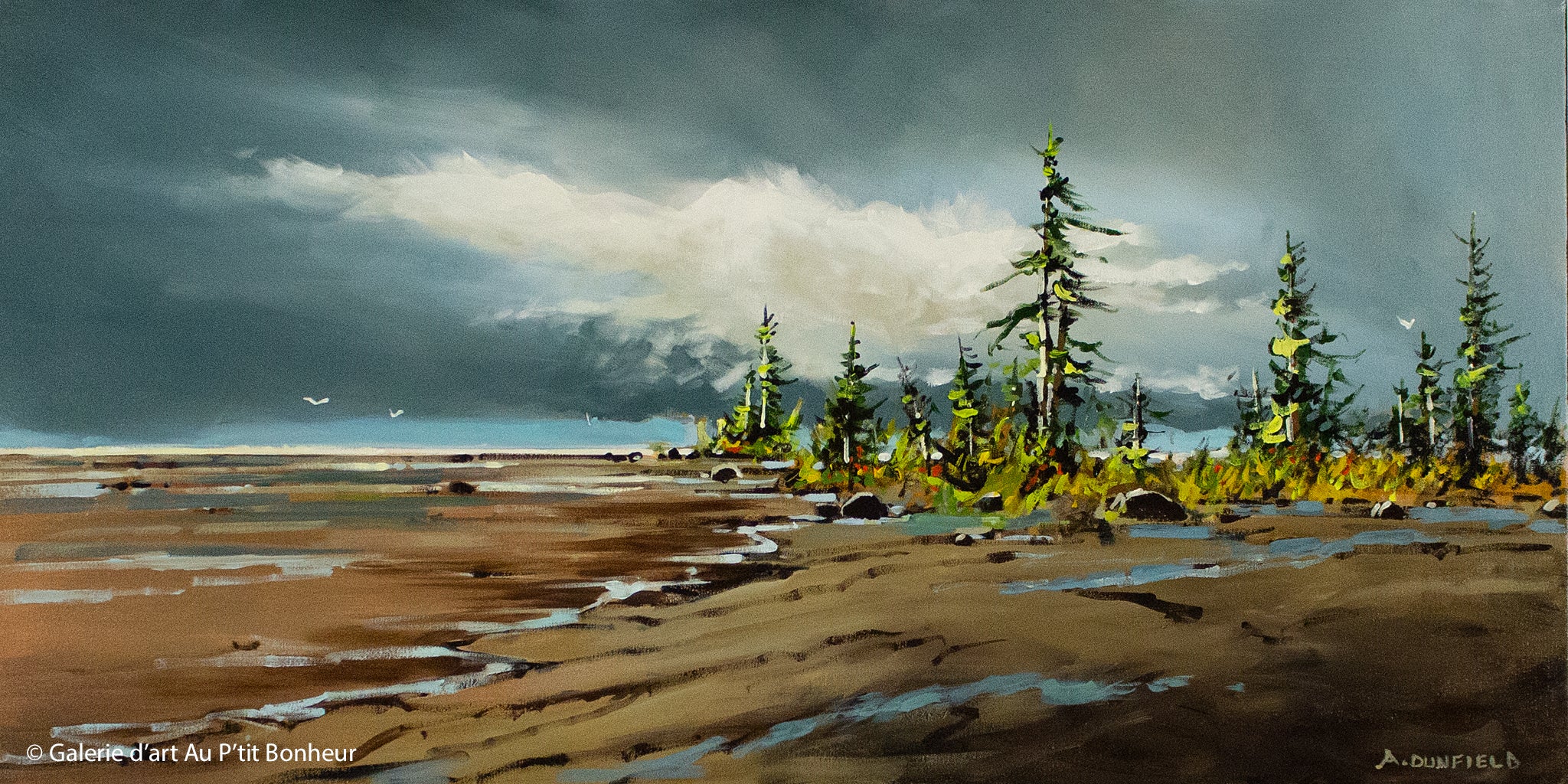 Allan Dunfield | Brooding Shores