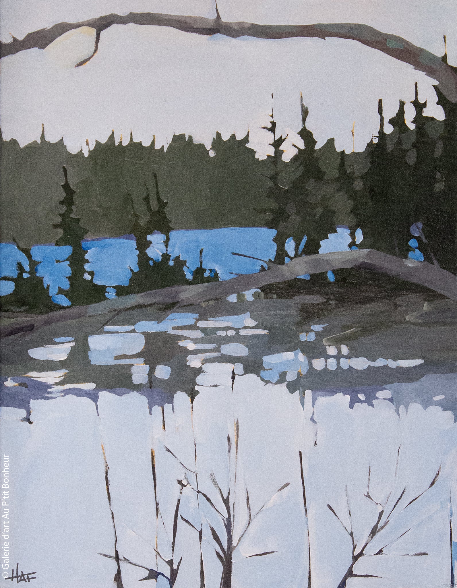 Holly Ann Friesen | Blue Marsh (Kramer Lake)