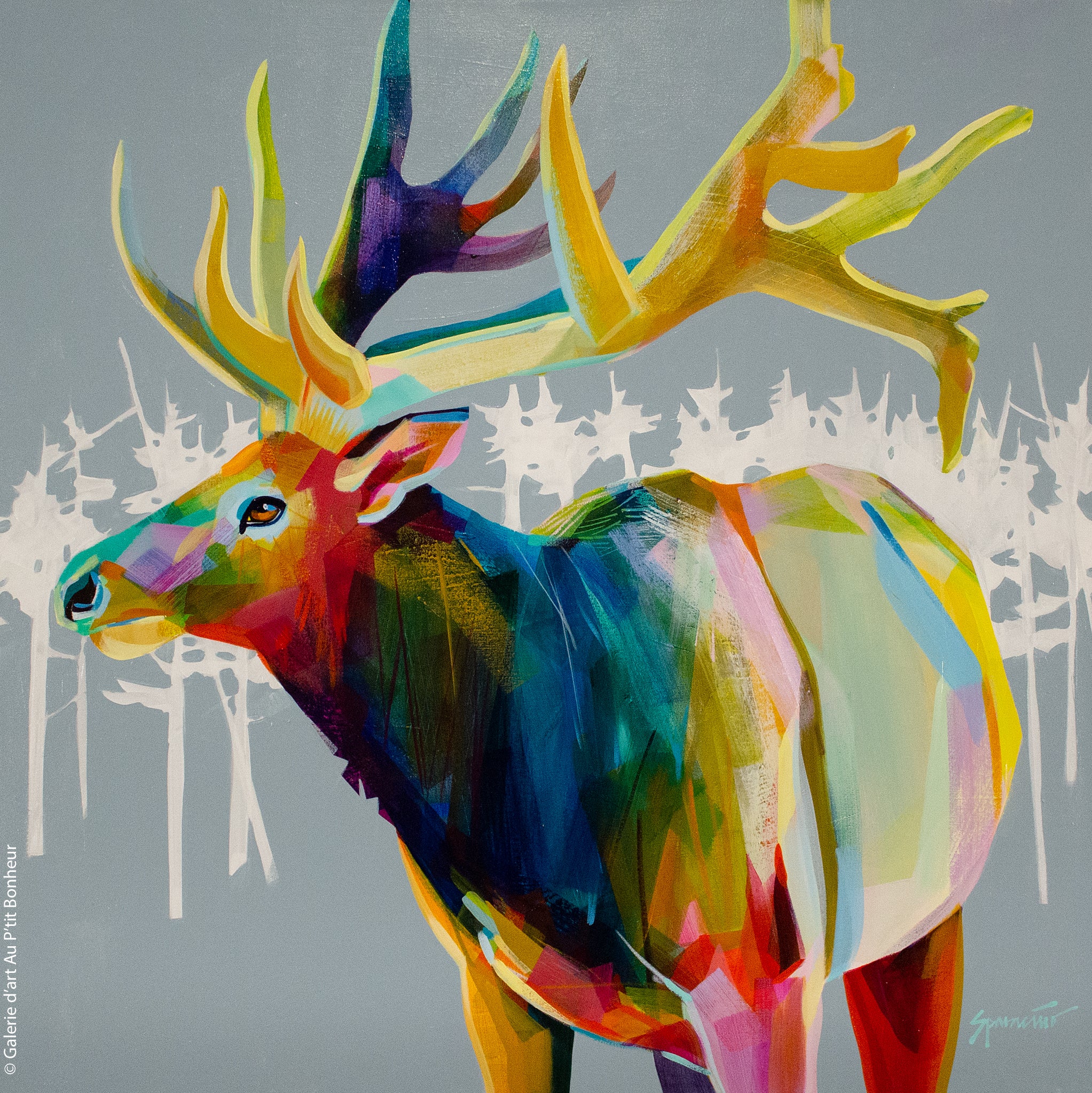 Jennifer Sparacino | Winter Elk