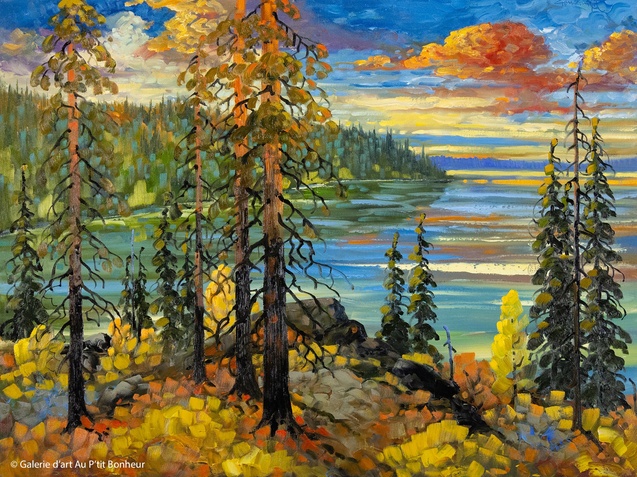 Rod Charlesworth | The Edge of Autumn, Great Slave Lake