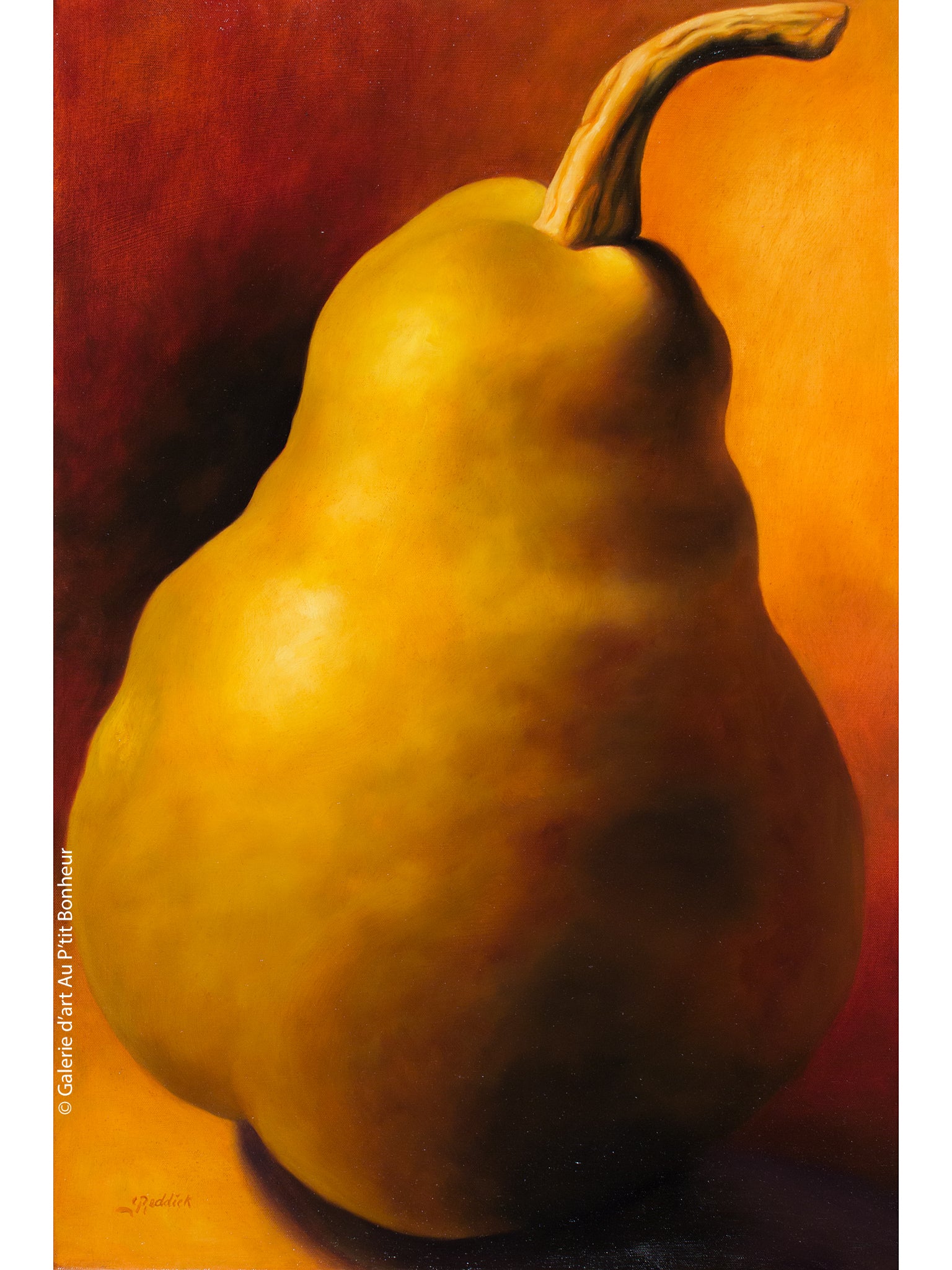 Yvonne Reddick | Nude Pear Portrait